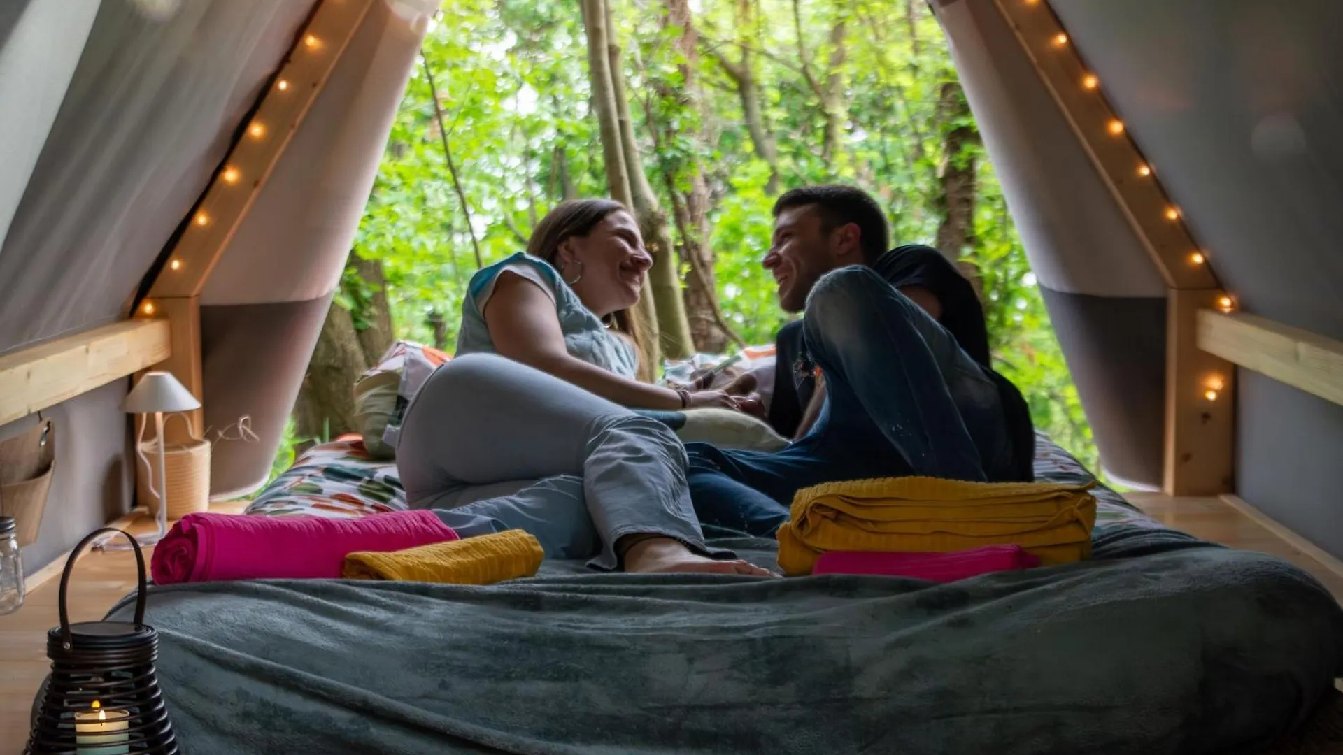 Lyxtält Tenda Tipi Glamping Verde Mare By Smart-Home Genua