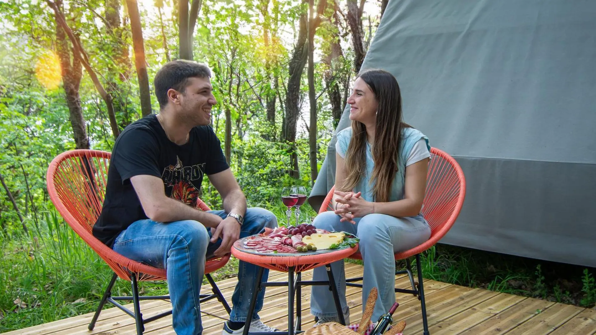 Tenda Tipi Glamping Verde Mare By Smart-Home Genua Luxuszelt
