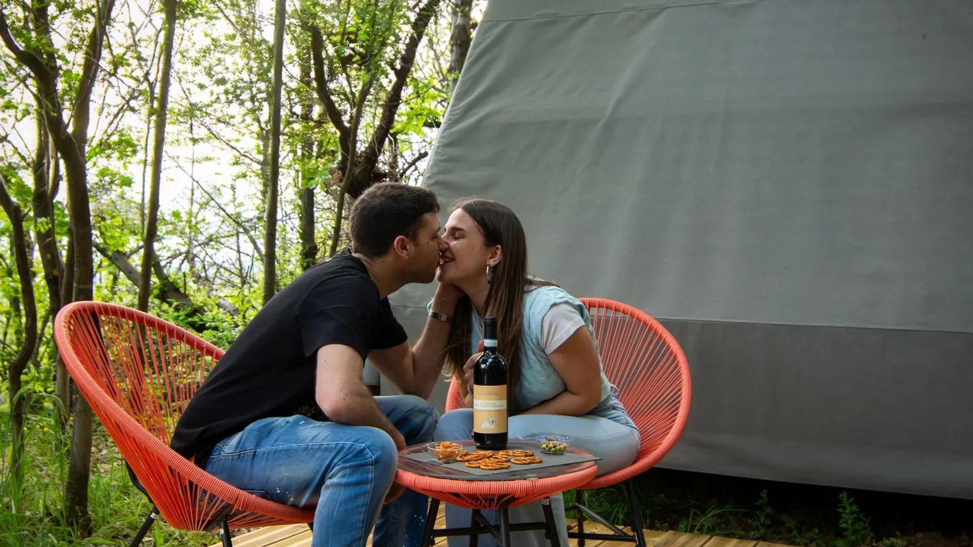 Tenda Tipi Glamping Verde Mare By Smart-Home Genua